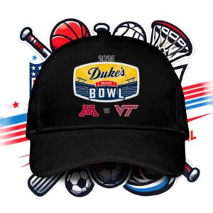 2025 Duke’s Mayo Bowl NCAA College Football Minnesota Golden Gophers And Virginia Tech Hokies Classic Cap