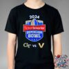 2024 Citrus Bowl NCAA College Football South Carolina Gamecocks And Illinois Fighting-Illini Unisex T-Shirt