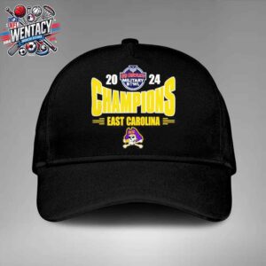 2024 Go Bowling Military Bowl Champions East Carolina Pirates NCAA Classic Hat-Cap