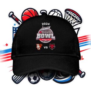 2024 NCAA 68 Ventures Bowl At College Football Bowling Green Falcons And Arkansas State Red Wolves Classic Cap