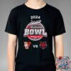 2024 Liberty Bowl Match-Up Between The Texas Tech Red-Raiders And Arkansas Razorbacks NCAA Unisex T-Shirt