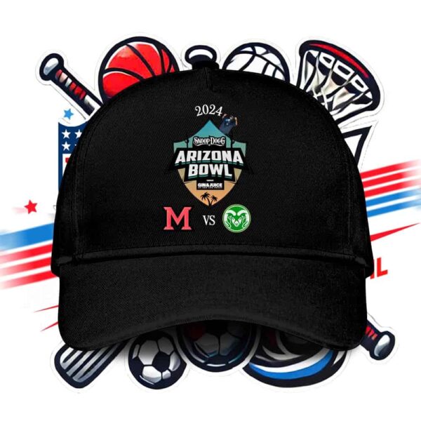 2024 NCAA Arizona Bowl College Football Colorado State Rams Vs Miami Of Ohio Redhawks On Dec 28 2024 With Snoop Dogg Classic Cap