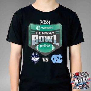 2024 NCAA Fenway Bowl Match-Up Between The Uconn Huskies And North Carolina Tar Heels Unisex T-Shirt