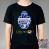 2024 NCAA Military Bowl College Football North Carolina State Wolfpack And East Carolina Pirates Unisex T-Shirt