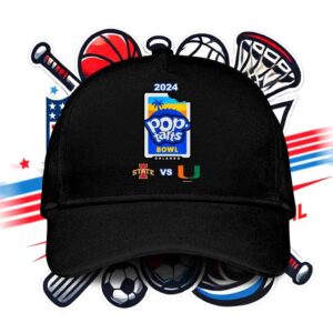 2024 Pop-Tarts Bowl NCAA College Football Match-Up Iowa State Cyclones And Miami Hurricanes Classic Cap