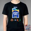 2024 NCAA New Mexico Bowl Albuquerque At College Football Match-Up TCU Horned Frogs And Louisiana Ragin-Cajuns Unisex T-Shirt