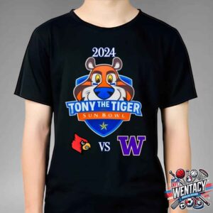 2024 Sun Bowl NCAA College Football Louisville Cardinals And Washington Huskies Unisex T-Shirt