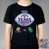 2025 First Responder Bowl NCAA College Football North Texas Mean Green And Texas State Bobcats Unisex T-Shirt