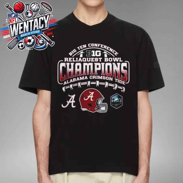 Alabama Crimson Tide NCAA Big Ten Conference Champions Reliaquest Bowl 2024