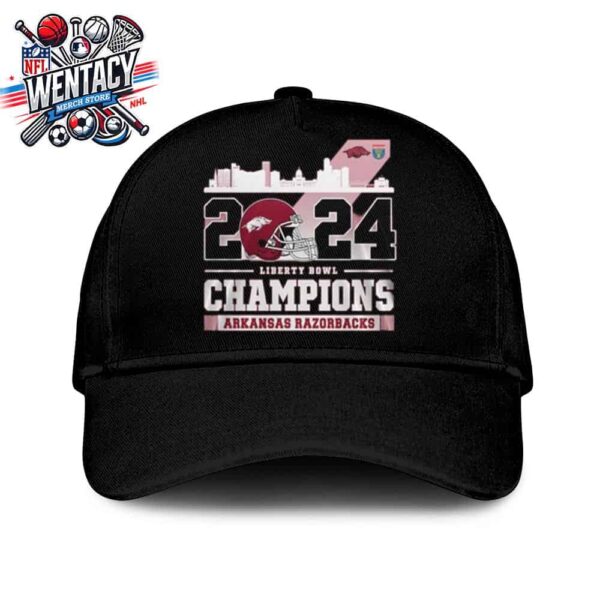 Arkansas Razorbacks 2024 Autozone Liberty Bowl NCAA On Dec 27 In Memphis TN Classic Cap