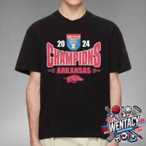 Arkansas Razorbacks Autozone Liberty Bowl NCAA 2024 T-Shirt