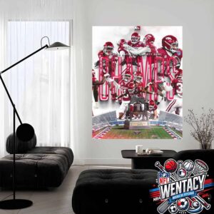 Arkansas Razorbacks Champions 2024 Autozone Liberty Bowl NCAA Home Decor Poster Canvas