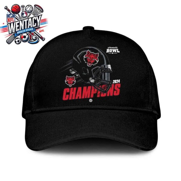 Arkansas State 68 Ventures Bowl Champions NCAA 2024 Hat-Cap