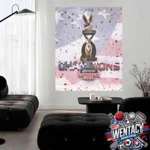 Army Black Knights NCAA Champions Radiance Technologies Independence Bowl 2024 Home Decor Poster Canvas