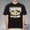 Army Black Knights NCAA 2024 Radiance Technologies Independence Bowl Champions Unisex T-Shirt