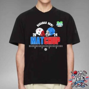 Buffalo Bulls Vs Liberty Flames NCAA Bahamas Bowl 2025 Matchup On January 4th 2025 Unisex T-Shirt