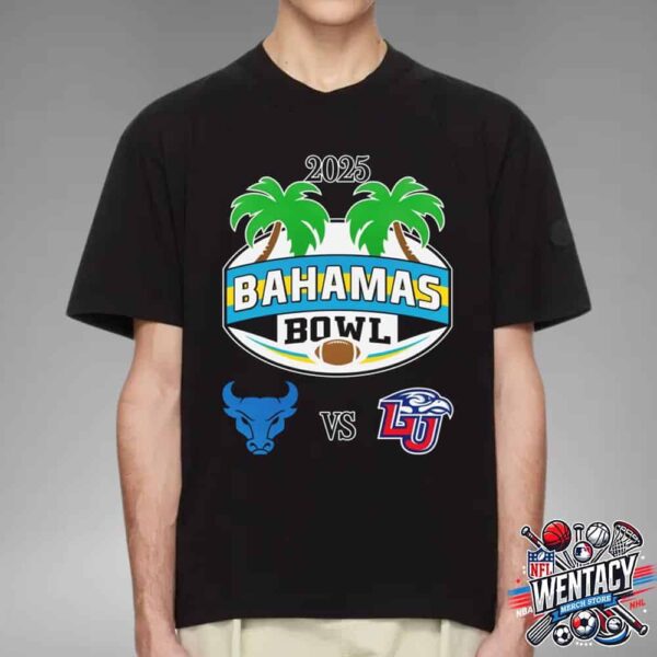 Buffalo Bulls vs Liberty Flames NCAA Bahamas Bowl 2025 College Football Unisex T-Shirt