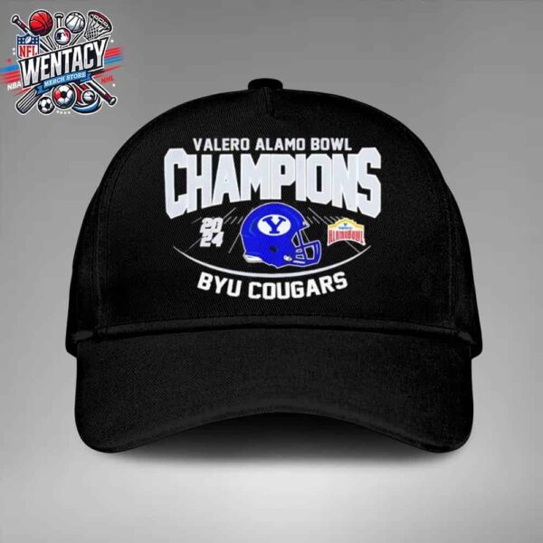 BYU Cougars NCAA Champions Valero Alamo Bowl 2024 Classic Hat-Cap