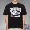 Champions Valero Alamo Bowl 2024 NCAA BYU Cougars Dec 28 Unisex T-Shirt