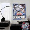 Iowa State Cyclones NCAA Pop-Tarts Bowl 2024 Champions Home Decor Poster Canvas