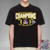 East Carolina Pirates 2024 NCAA Go Bowling Military Bowl Champions At Navy-Marine Corps Memorial Stadium Unisex T-Shirt