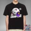 East Carolina Pirates NCAA Go Bowling Military Bowl 2024 Champions Unisex T-Shirt