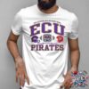 Go Bowling Military Bowl 2024 Champions East Carolina Pirates NCAA Unisex T-Shirt