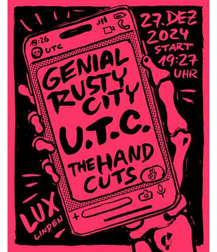 Genial Rusty City UTC The Hand Cuts 11zon