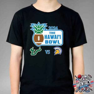 Hawai’i Bowl South Florida Bulls Vs San Jose State NCAA 2024-2025 College Football Bowl Games At Clarence Tc Ching Athletics Complex Honolulu Hawai’i Unisex T-Shirt