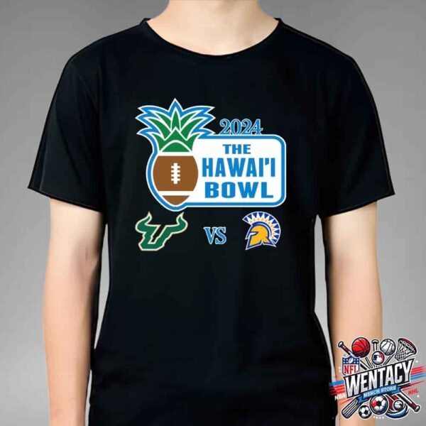 Hawai’i Bowl South Florida Bulls Vs San Jose State NCAA 2024-2025 College Football Bowl Games At Clarence Tc Ching Athletics Complex Honolulu Hawai’i Unisex T-Shirt