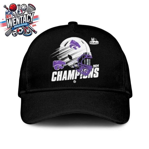 Kansas State NCAA Rate Bowl 2024 Wildcats Champions Hat-Cap