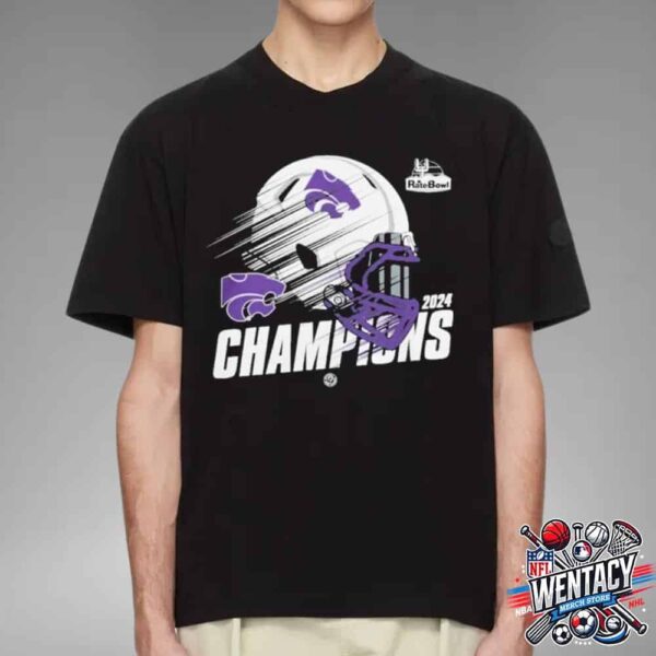 Kansas State NCAA Rate Bowl 2024 Wildcats Champions Unisex T-Shirt