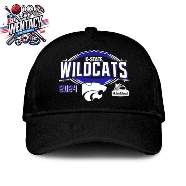 Kansas State NCAA Rate Bowl 2024 Wildcats Hat Cap