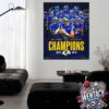 Congratulations Philadelphia Eagles NFL As NFC East Champions Home Decor Poster Canvas