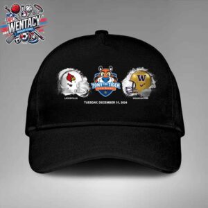 Louisville Cardinals Vs Washington Huskies Tony The Tiger Sun Bowl NCAA On December 31 2024 Classic Hat-Cap