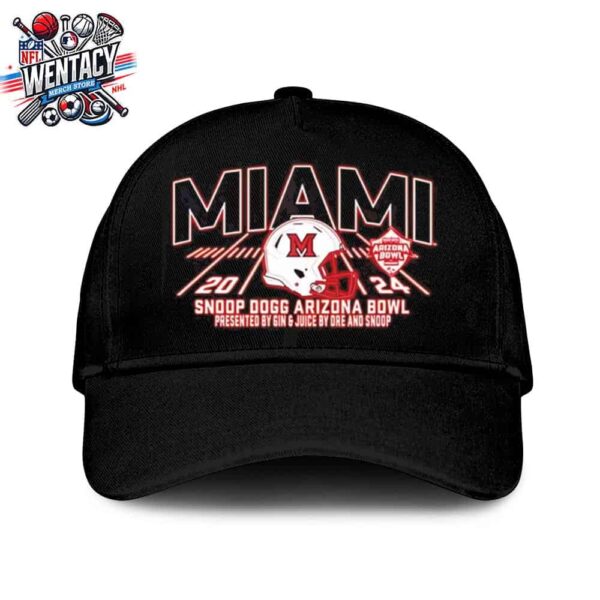 Miami Redhawks December 28 2024 Snoop Dogg Arizona Bowl Presented By Gin & Juice By Dre And Snoop Hat-Cap