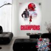 Miami Redhawks 43-17 Colorado State Rams NCAA Snoop Dogg Arizona Bowl 2024 Home Decor Poster Canvas