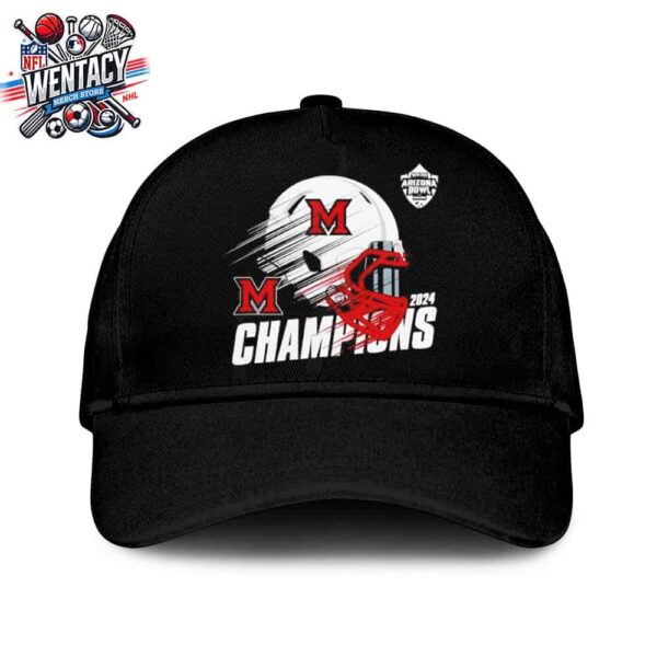 Miami Redhawks NCAA Champions 2024 Snoop Dogg Arizona Bowl Hat-Cap