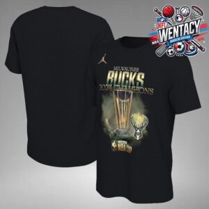 Milwaukee Bucks Jordan Brand Unisex 2024 NBA Cup Champions Locker Room T-Shirt