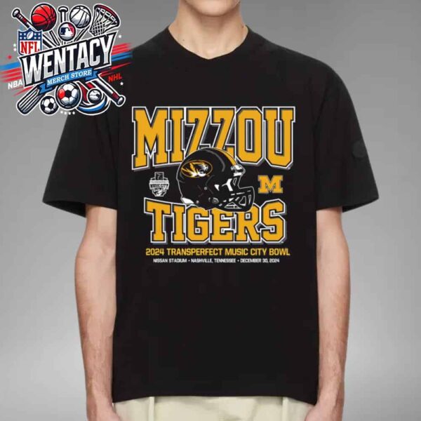 Missouri Tigers Champion Transperfect Music City Bowl NCAA 2024 On December 30 2024 At Nissan Stadium In Nashville TN Unisex T-Shirt