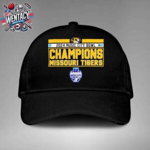 Missouri Tigers Champion Transperfect Music City Bowl NCAA 2024 On December 30 2024 Nissan Stadium Nashville TN Classic Hat-Cap