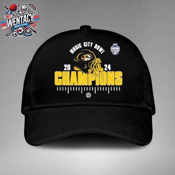 Missouri Tigers Champions Transperfect Music City Bowl NCAA 2024 In Nashville TN Classic Hat-Cap