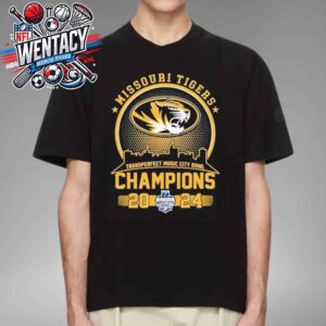 Missouri Tigers NCAA Transperfect Music City Bowl Champions 2024 Unisex T-Shirt