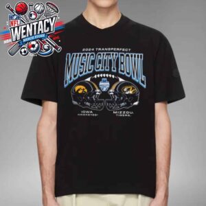 Missouri Tigers Vs Iowa Hawkeyes Transperfect Music City Bowl NCAA 2024 Unisex T-Shirt