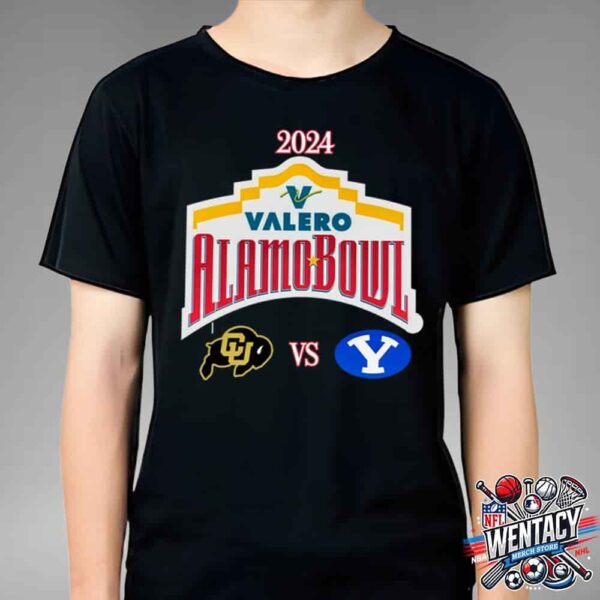 NCAA 2024 Alamo Bowl College Football Colorado Buffaloes And Byu Cougars Unisex T-Shirt