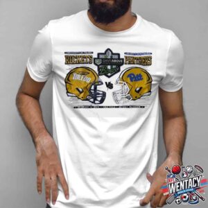 NCAA Gameabove Sports Bowl 2024 Toledo Rockets Vs Pittsburgh Panthers Head To Head On December 26 At Ford Field In Detroit Michigan Unisex T-Shirt