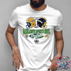 NCAA Gameabove Sports Bowl 2024 Toledo Rockets Vs Pittsburgh Panthers Head To Head In Detroit Michigan Unisex T-Shirt