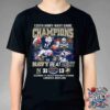 Jackson State Tigers Champions Of Cricket Celebration Bowl On December 14 2024 At Mercedes Benz Stadium NCAA Bowl Games 2024-2025 Unisex T-Shirt