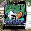 UConn Huskies vs North Carolina Tar Heels 2024 Wasabi Fenway Bowl NCAA On December 28th At Fenway Park Stadium Boston MA Fleece Blanket