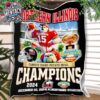 South Florida Bulls NCAA Hawai’i Bowl 2024 Fleece Blanket